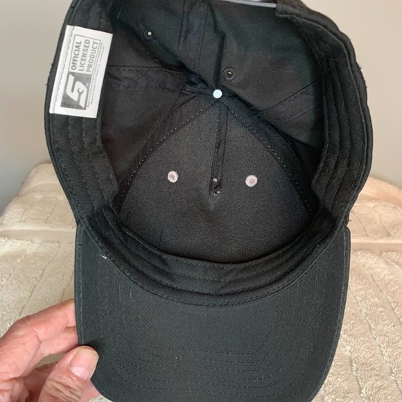 Snap On Tools S Logo Black Stripe Snap Back Hat - Picture 7 of 9